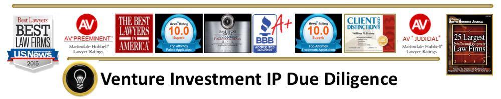 BILL HULSEY LAWYER - PATENT - IP - Venture Investment IP Due Diligence