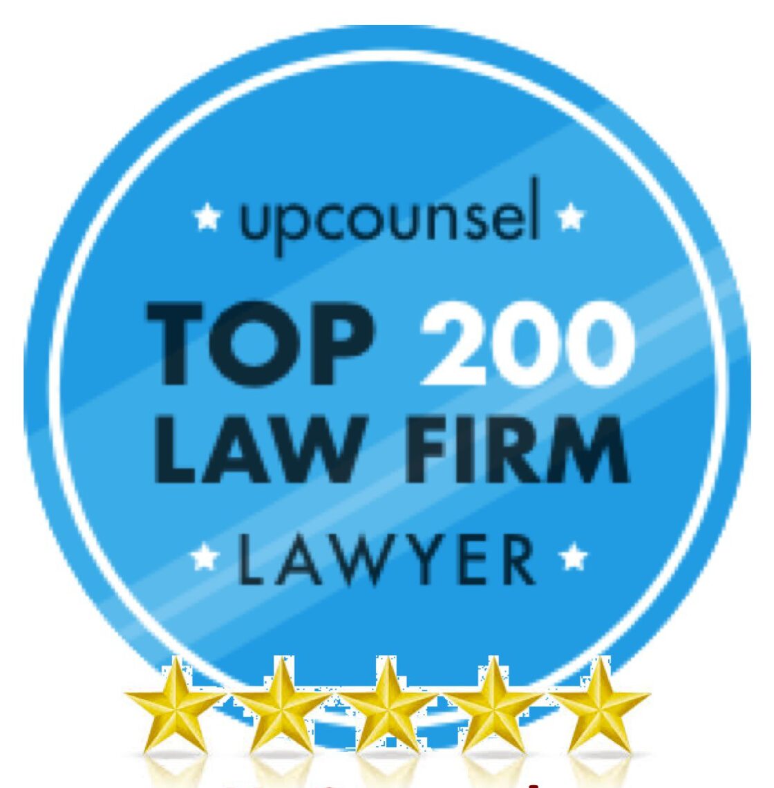 HULSEY PC Upcounsel Top 200 Law Firm 5-Stars
